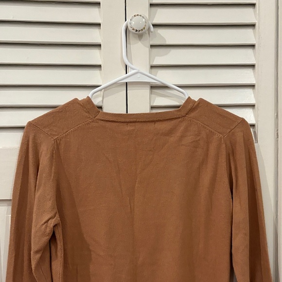 Women's Tan Sweater - Picture 8 of 10